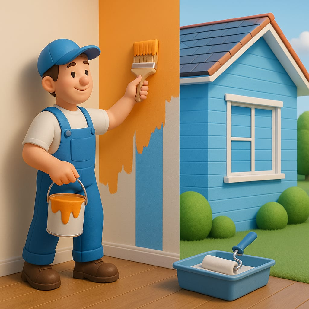 🎨 Interior & Exterior Painting